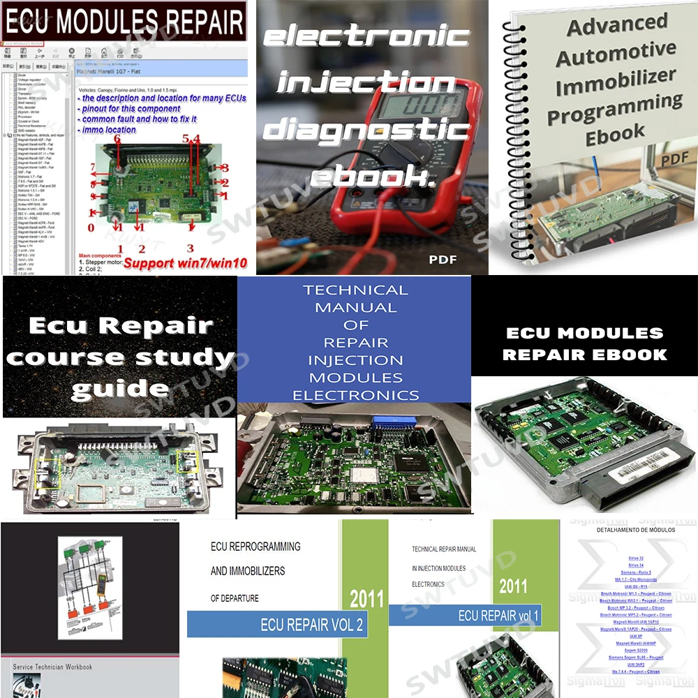 Electronics Repair Book - Guía de reparación de ECU para