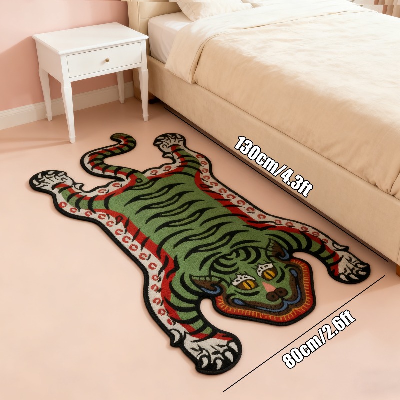Alfombra con patrón de tigre V - Electronics Repair Desk reseña y precio