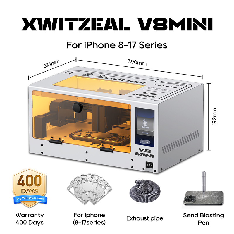 Xwitzeal ®   Máquina Láser V8  - Electronics Repair Training reseña y precio
