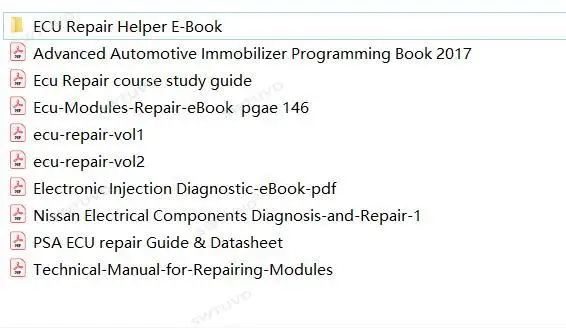 Guía de reparación de ECU para - Electronics Repair Book reseña y precio