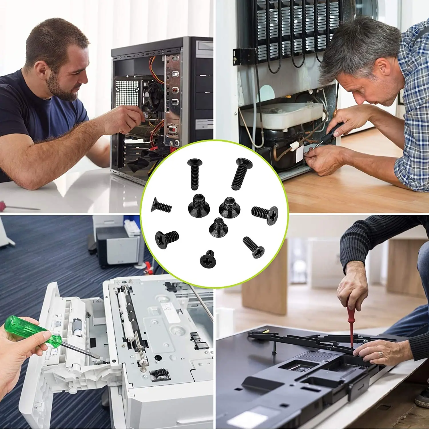500 piezas de mini tornillos y - Electronics Repair Book reseña y precio