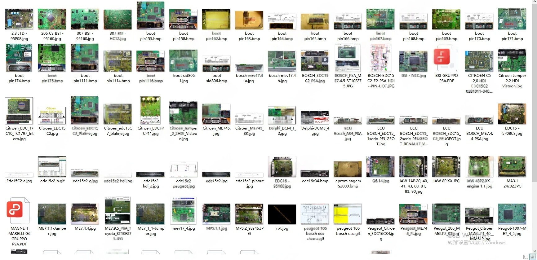 Colección de ECU, archivo de p - Electronics Repair Book reseña y precio