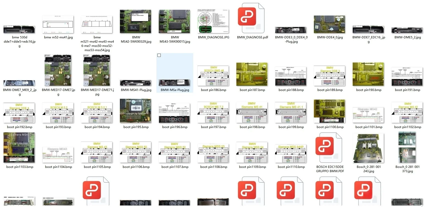 Colección de ECU, archivo de p - Electronics Repair Book reseña y precio