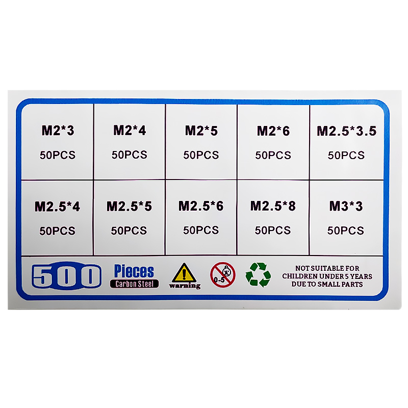Caja de 500 tornillos Phillips - Electronics Repair Book reseña y precio